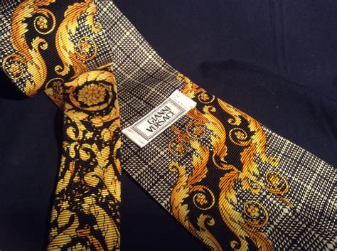 vintage versace tie